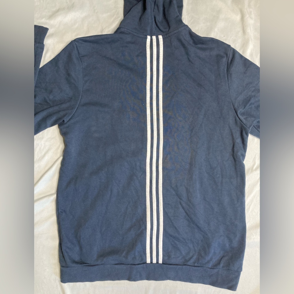 Adidas LA Galaxy Navy Zip-Up Jacket - Picture 4 of 8
